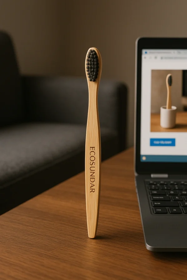 Sustainable Bamboo Toothbrush | Natural & Plastic-Free