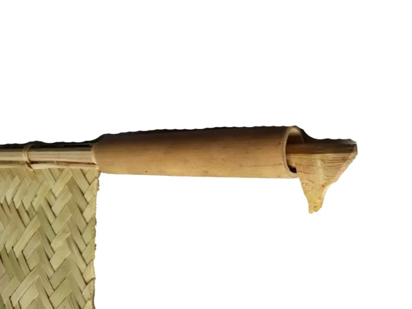 Hand Fan/Pakha/Pankha/air Blower/Bamboo Made Handicraft Fan with Handle. (Square Pakha) - Image 3