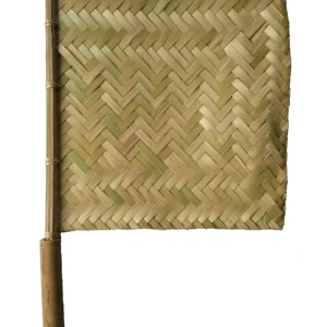 Hand Fan/Pakha/Pankha/air Blower/Bamboo Made Handicraft Fan with Handle. (Square Pakha)